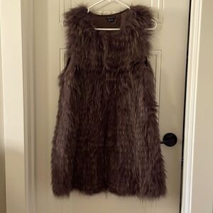 Theory Caris Bavarian Fur Vest